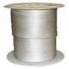 Rope King SBN-516600 5/16 in. x 600 ft. Solid Braided Nylon Rope White