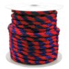Rope King SBP-58140BR 5/8 in. x 140 ft. Solid Braided Poly Rope Blue and Red