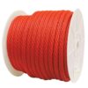 Rope King SBP-58140R 5 8 in. x 140 ft. Solid Braided Poly Rope Red