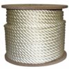 Rope King TN-58300 5/8 in. x 300 ft. Twisted Nylon Rope White