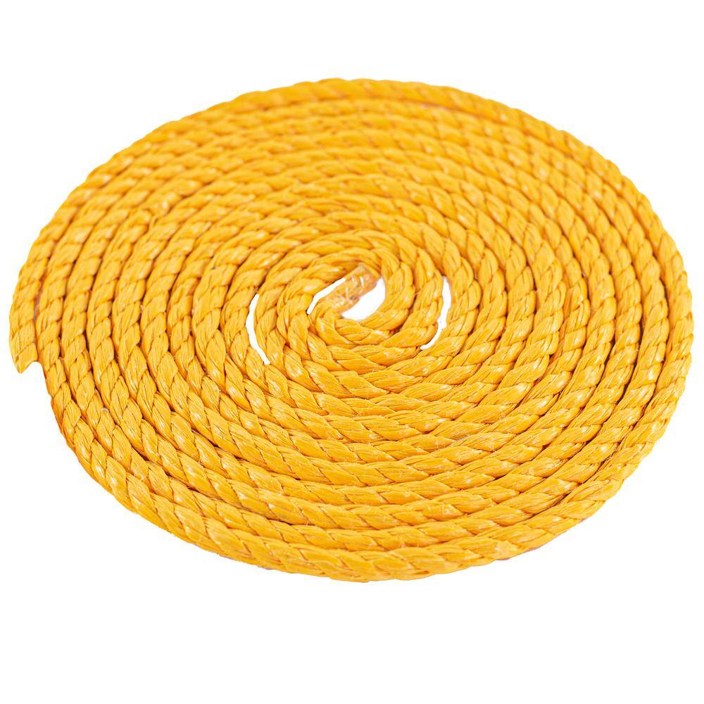 SGT KNOTS 1 2 in. x 600 ft. - Twisted Polypropylene All Purpose Rope - Yellow3