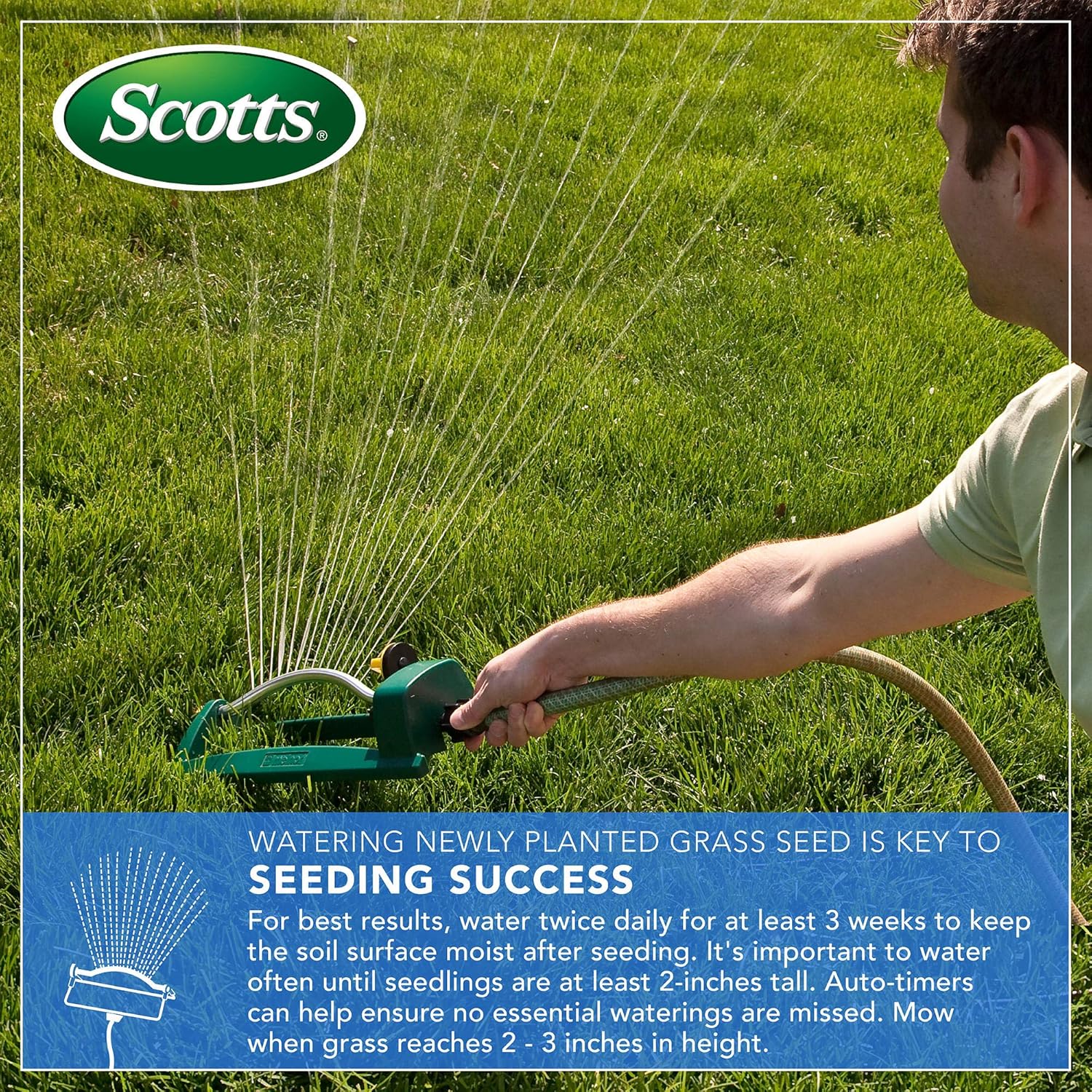 Scotts EZ Seed Patch & Repair for Sun and Shade Combination Mulch, Sun and Shade Grass Seed and Fertilizer for Bare Spots and Repair, Grows Anywhere, 20 lbs.3