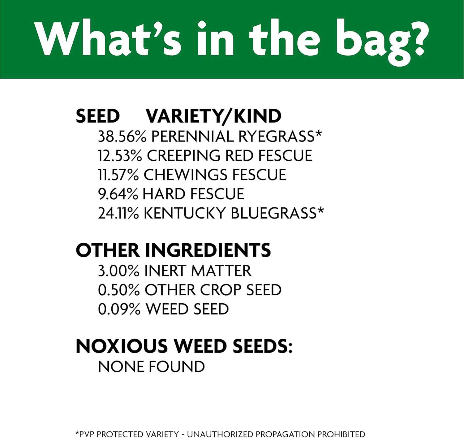 Scotts Professional Turfgrass Seed Sun and Shade Mix, Uncoated, 99.9% Weed Free, 50 lbs.3