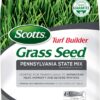 Scotts Turf Builder Grass Seed Pennsylvania State Mix, Crafted to Withstand Heat, Humidity, and Severe Winters, 3 lbs.