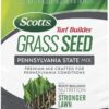 Scotts Turf Builder Grass Seed Pennsylvania State Mix with Fertilizer and Soil Improver, Premium Mix, 5.6 lbs.