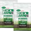 Scotts Turf Builder Thick'R Lawn Tall Fescue Mix Seed, Fertilizer, Soil Improver, 12 lbs., 2-Pack