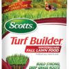 Scotts Turf Builder WinterGuard Fall Lawn Fertilizer for All Grass Types, 12,000 sq. ft., 32.3 lbs.