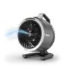 Shark FA052 FlexBreeze HydroGo 8.4 in. 5-Fan Speeds Personal Misting Portable Fan in Dark Grey