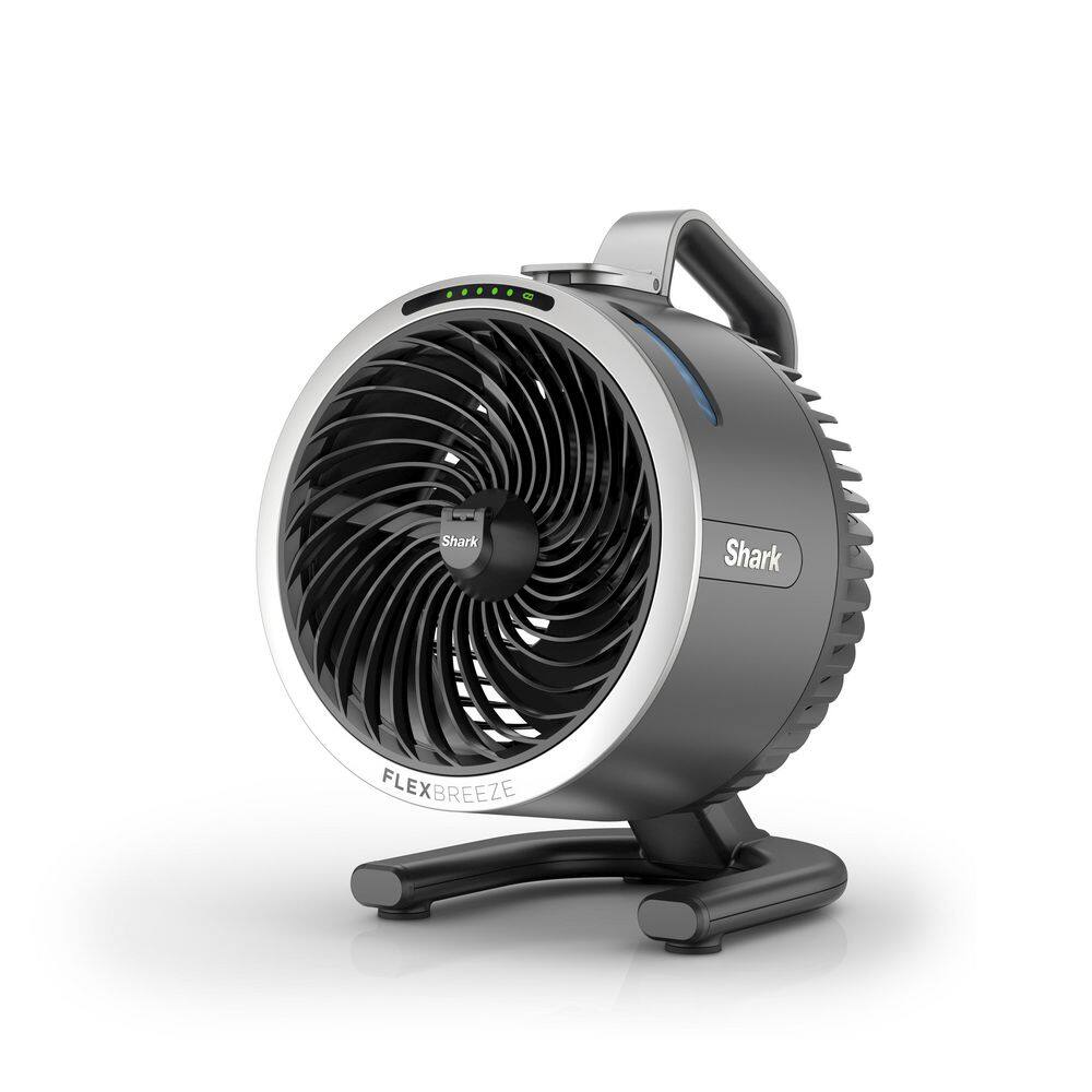 Shark FA052 FlexBreeze HydroGo 8.4 in. 5-Fan Speeds Personal Misting Portable Fan in Dark Grey1