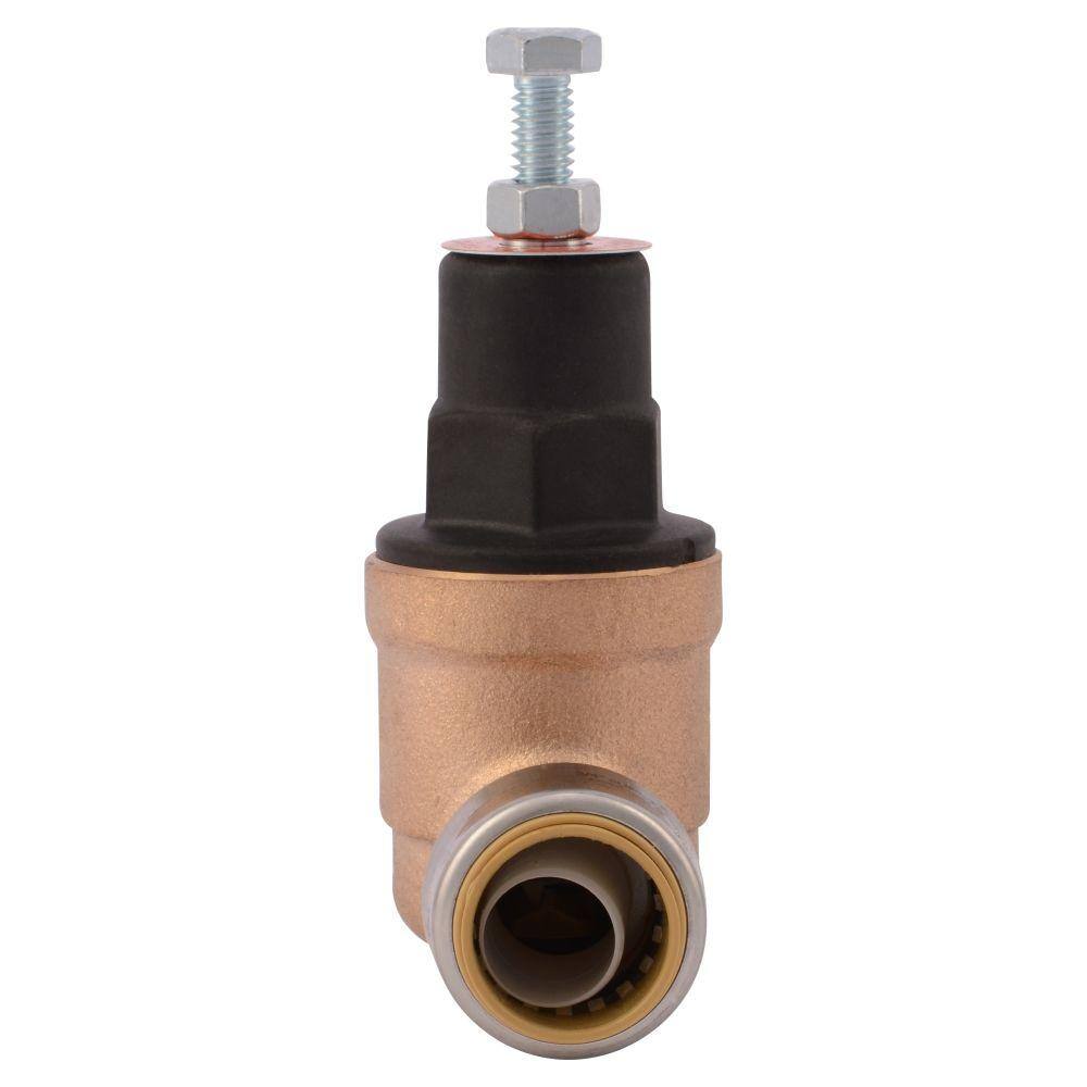 SharkBite 23858-0045 3 4 in. Push-to-Connect Bronze EB-45 Direct Pressure Regulator Valve3