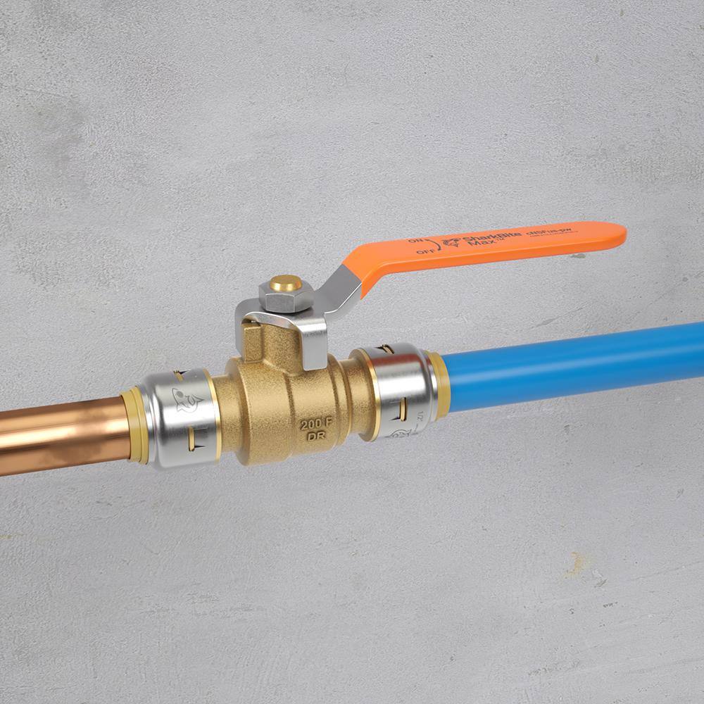 SharkBite UR22222J3 Max 1 2 in. Brass Push-to-Connect Ball Valve Pro Pack (3-Pack)6