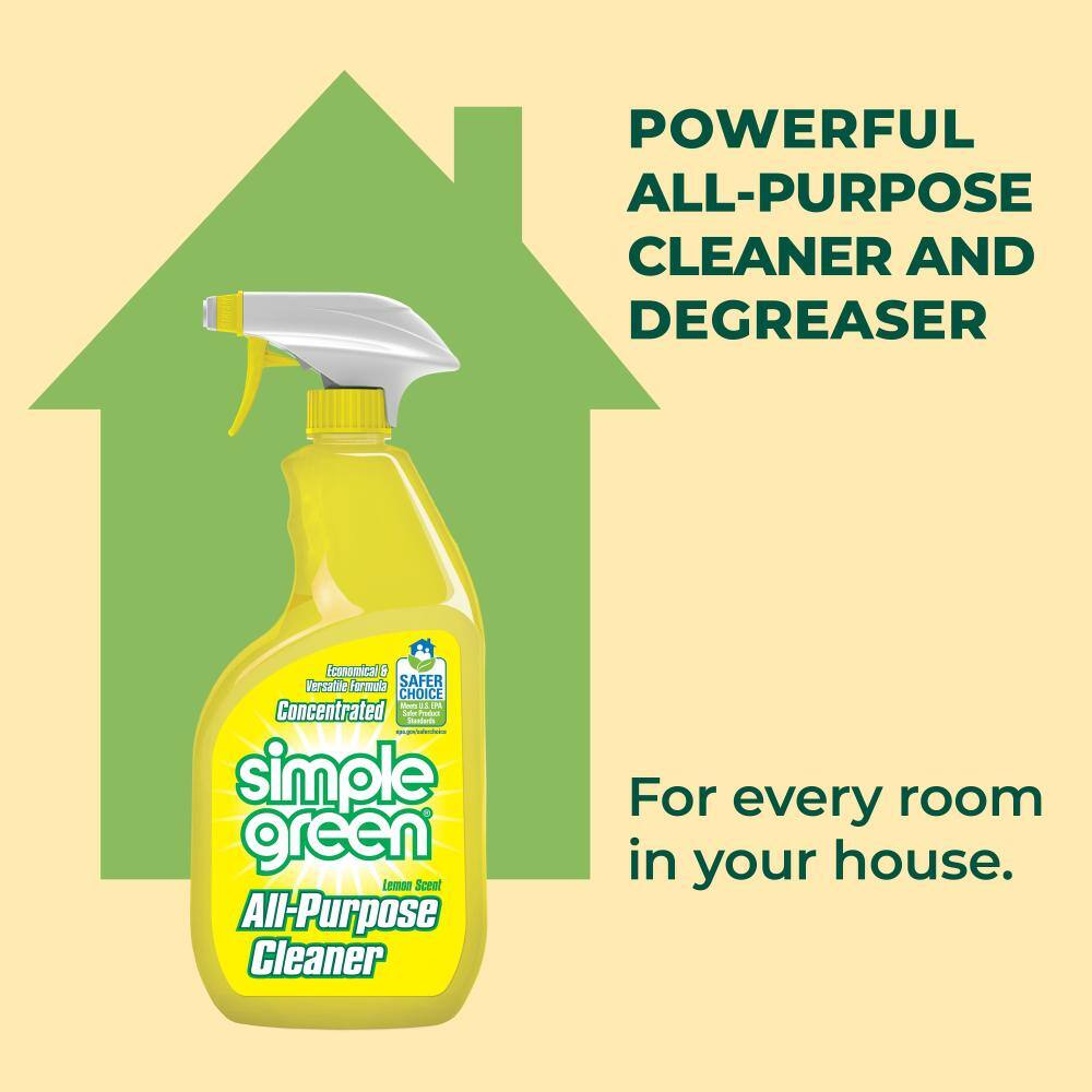 Simple Green 32 oz. Lemon Scent All-Purpose Cleaner (Case of 12)2