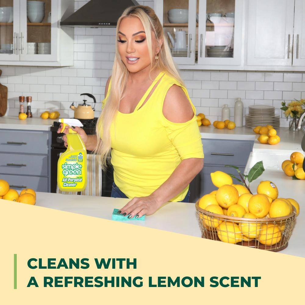 Simple Green 32 oz. Lemon Scent All-Purpose Cleaner (Case of 12)4