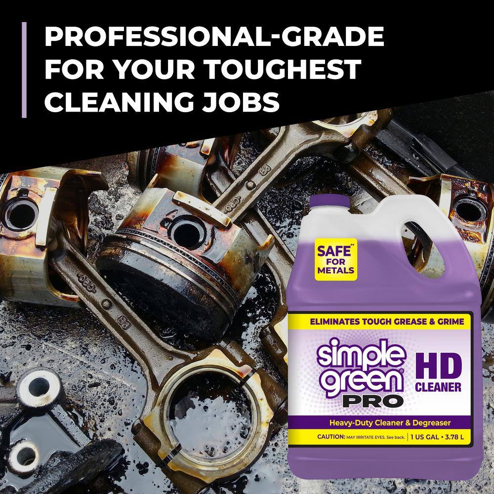 Simple Green Pro HD 128 oz. Professional-Grade Heavy-Duty Cleaner (Case of 4)3