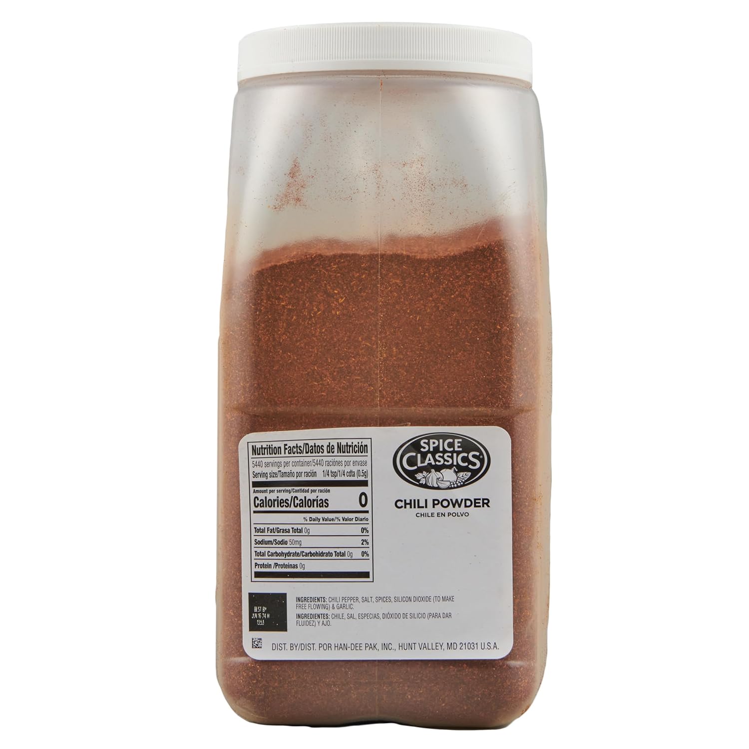 Spice Classics Chili Powder, 6 lb - One 6 Pound Container of Bulk Chili Powder, Perfect for Chili, Enchiladas, Stuffed Peppers and Taco Recipes1