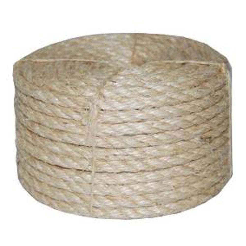 T.W. Evans Cordage 23-200 1 4 in. x 1500 ft. Twisted Sisal Rope T.W. Evans Cordage 23-200 1 4 in. x 1500 ft. Twisted Sisal Rope
