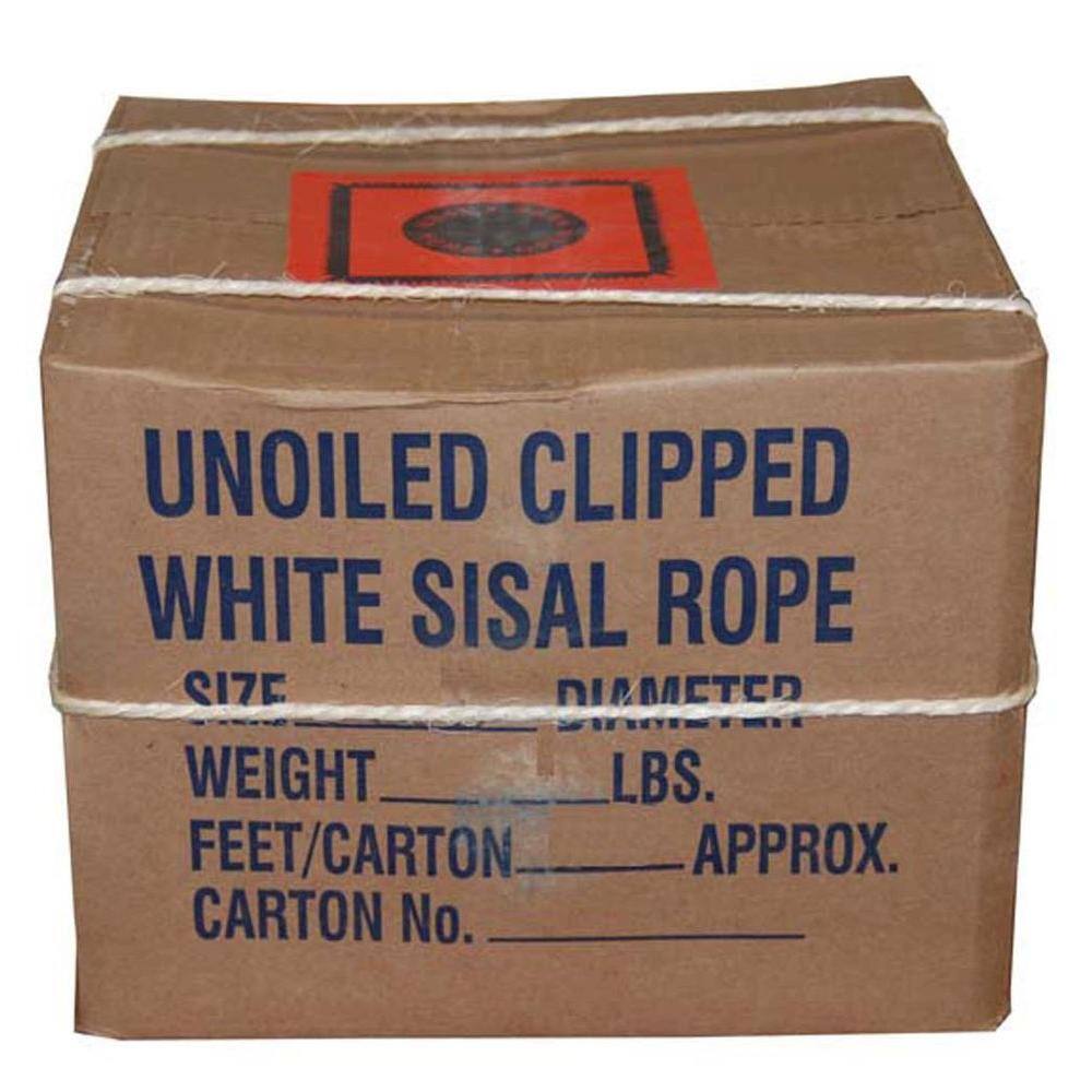 T.W. Evans Cordage 23-600 1 2 in. x 665 ft. Twisted Sisal Rope1