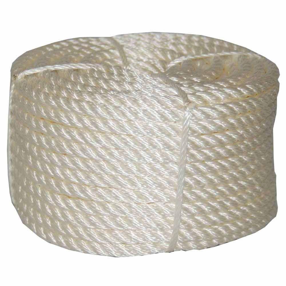 T.W. Evans Cordage 32-066 3 4 in. x 100 ft. Twisted Nylon Rope Coilette T.W. Evans Cordage 32-066 3/4 in. x 100 ft. Twisted Nylon Rope Coilette