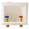 Tectite FSBBOXWM 1/2 in. Brass Push-to-Connect x 3/4 in. Male Hose Thread Washing Machine Outlet Box