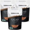Terrasoul Superfoods Organic Cacao Powder, 3 Lbs (3 Pack) - Raw Keto Vegan