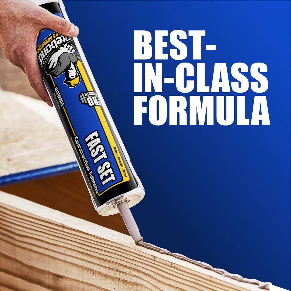 Titebond 4221 10 oz. Fast Set Polyurethane Construction Adhesive (12-Pack)10