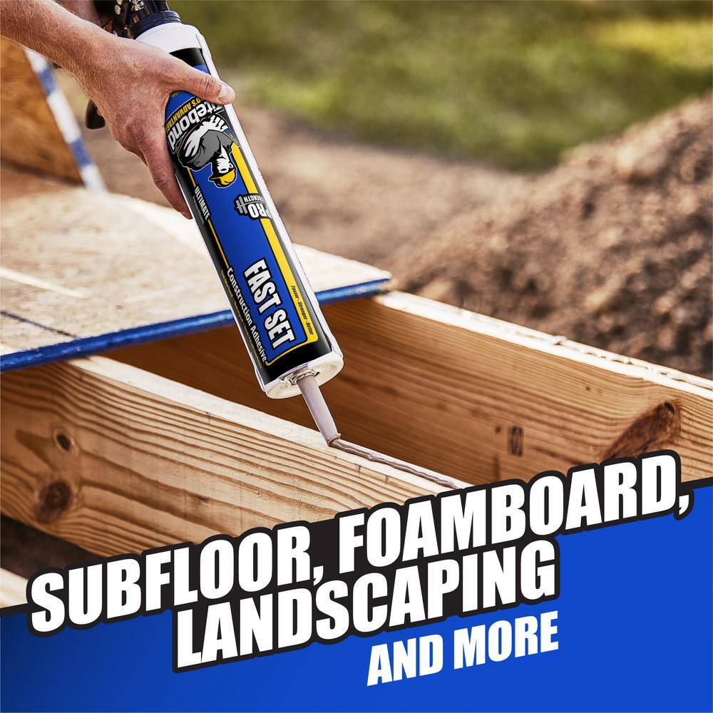 Titebond 4221 10 oz. Fast Set Polyurethane Construction Adhesive (12-Pack)6