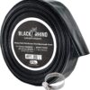 U.S. Pool Supply Pool Backwash Hose 1.5" x 50' - Black Rhino Extra Heavy-Duty Pool Drain Hose, Sump Pump Discharge, Filter Pump Water Drainage, Inground Draining - Lay Flat, Burst Resistant, Clamp