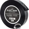U.S. Pool Supply Pool Backwash Hose 2" x 100' - Black Rhino Extra Heavy-Duty Pool Drain Hose, Sump Pump Discharge, Filter Pump Water Drainage, Inground Draining - Lay Flat, Burst Resistant, Clamp