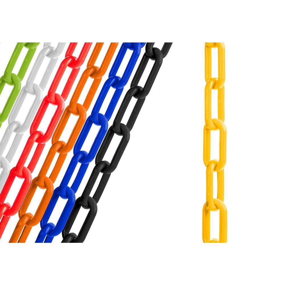 USW U2355YEL US Weight 2 in. x 500 ft. Yellow Plastic Chain Featuring SunShield UV Protection USW U2355YEL US Weight 2 in. x 500 ft. Yellow Plastic Chain Featuring SunShield UV Protection