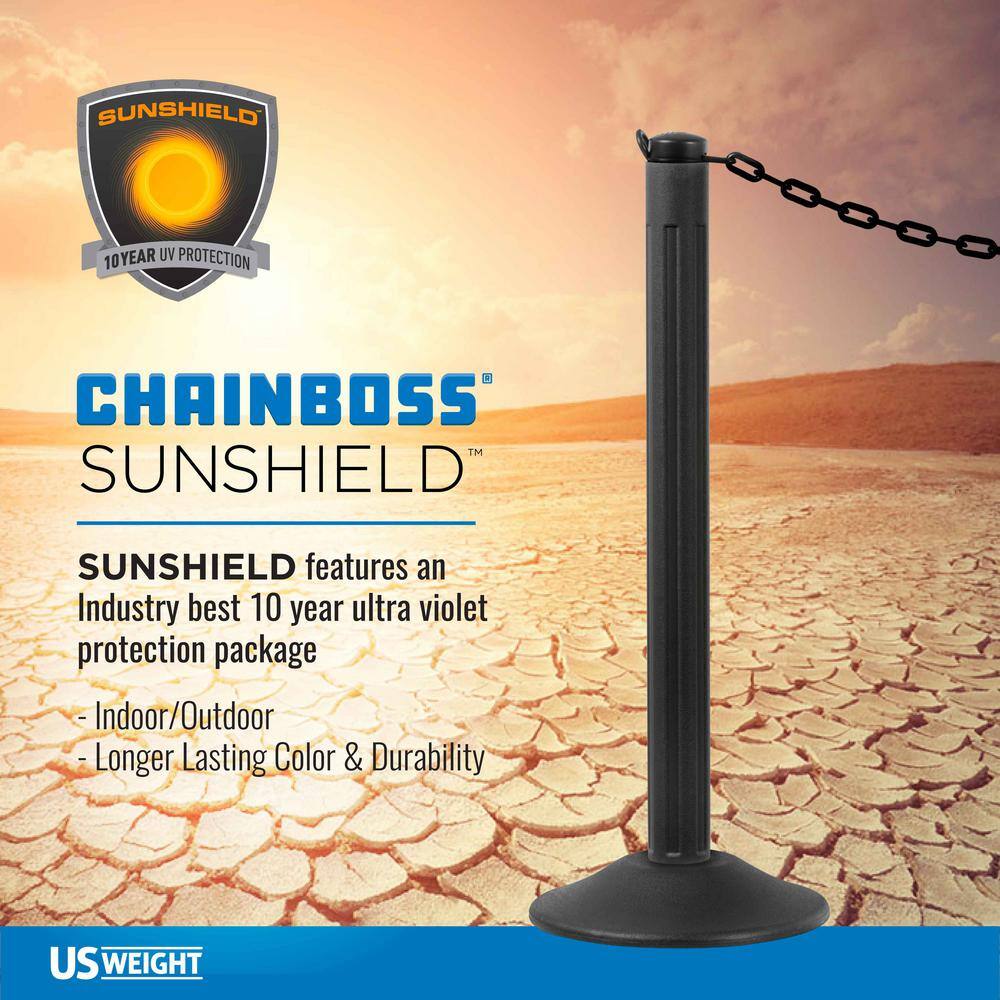 USW U2355YEL US Weight 2 in. x 500 ft. Yellow Plastic Chain Featuring SunShield UV Protection3