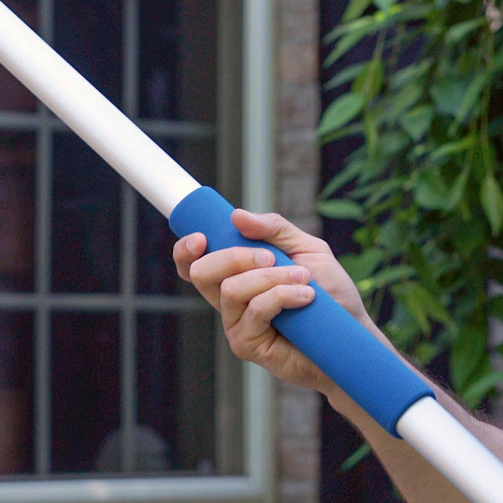 Unger 972980 24 ft. Aluminum Telescoping Pole with Connect and Clean Locking Cone and Quick-Flip Clamps4