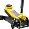 VEVOR 3 Ton Low Profile Floor Jack for All Terrain Vehicles, Heavy-Duty Steel Racing Jack with Quick Lift Pump, 5.12"-20" Lifting Range, 3.0 tons