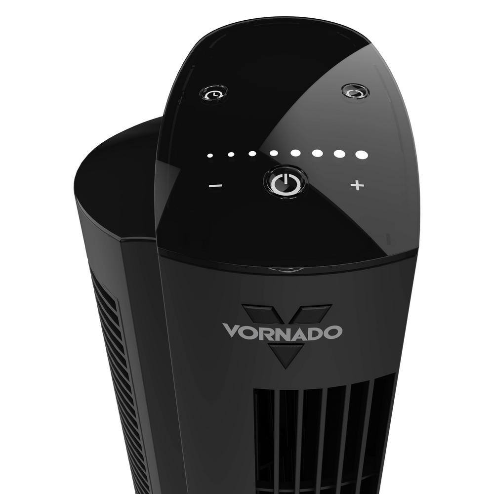 Vornado FA1-0205-06 OZI42 42 in. 5-Speed Tower Fan in Black with Remote Control, Oscillation and Timer2