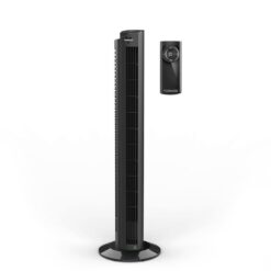 Vornado OZI42DC 42 in. Variable Fan Speeds Tower Fan in Black with 1550 FPM Airflow