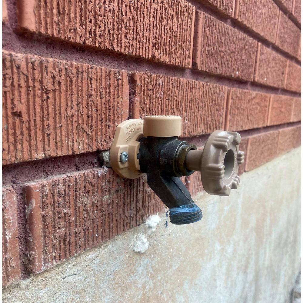 Woodford 17CP-8-MH 1 2 in. x 3 4 in. Brass Sweat x MPT x 8 in. L Freeze-Resistant Anti-Siphon Sillcock Valve54