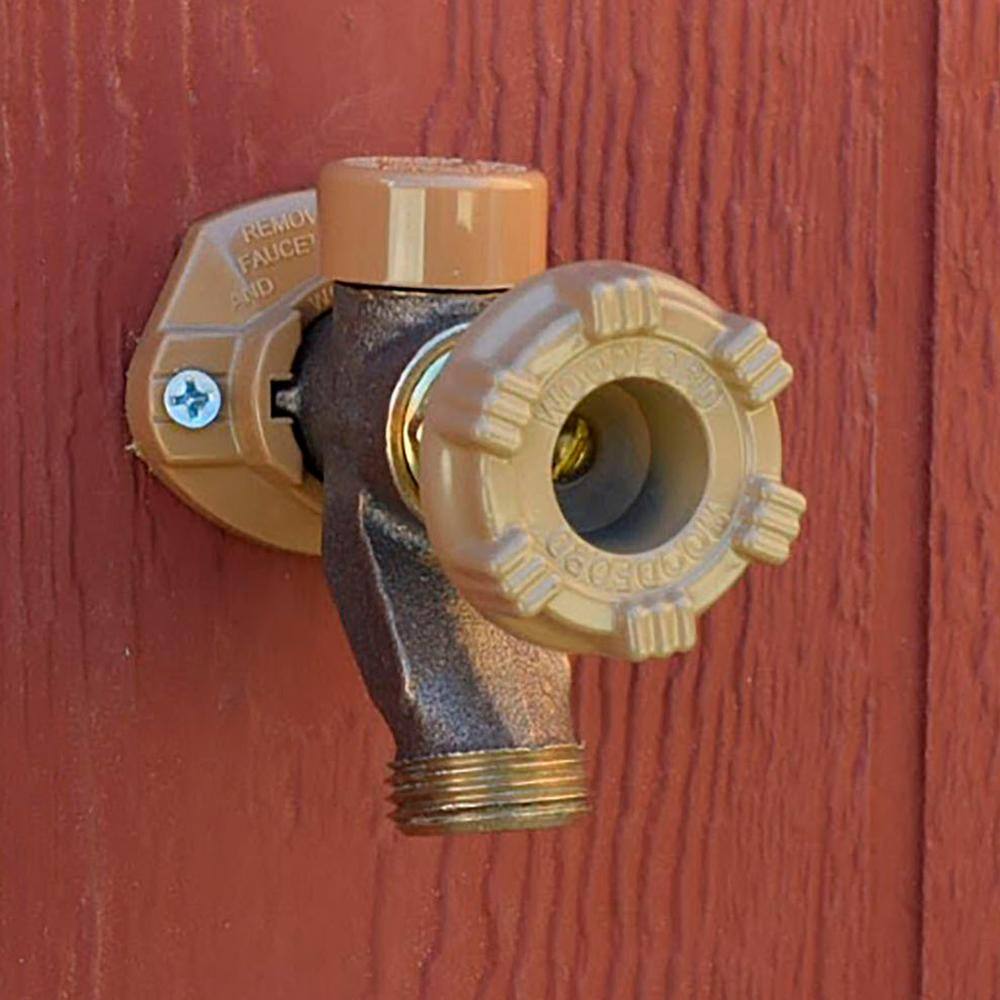 Woodford 17CP-8-MH 1 2 in. x 3 4 in. Brass Sweat x MPT x 8 in. L Freeze-Resistant Anti-Siphon Sillcock Valve7