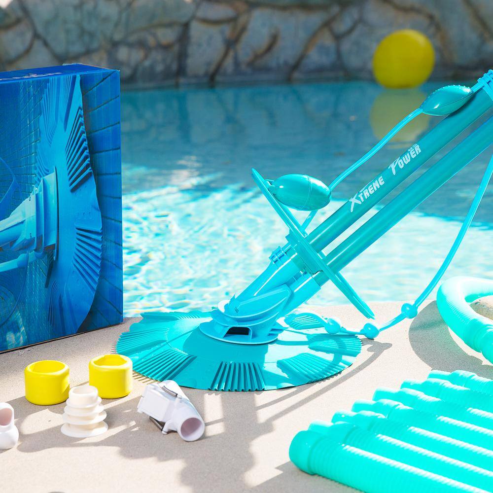 XtremepowerUS Automatic Suction Vacuum Pool Vacuum with 30 ft. Hose Kit for In and Above Ground Pools1