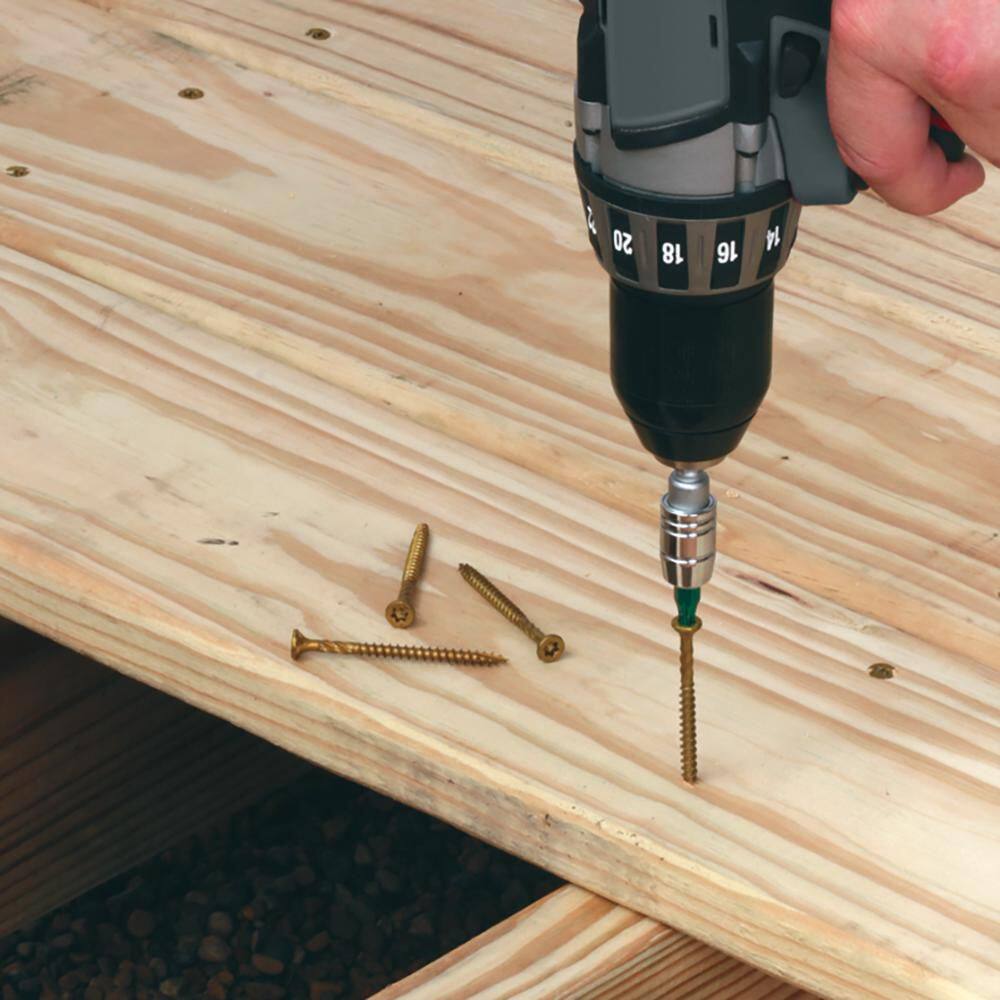 c 01095 #9 x 1-1 2 in. Star Drive Round Head R4 Multi-Purpose Framing and Decking Screws (820-Pack)7