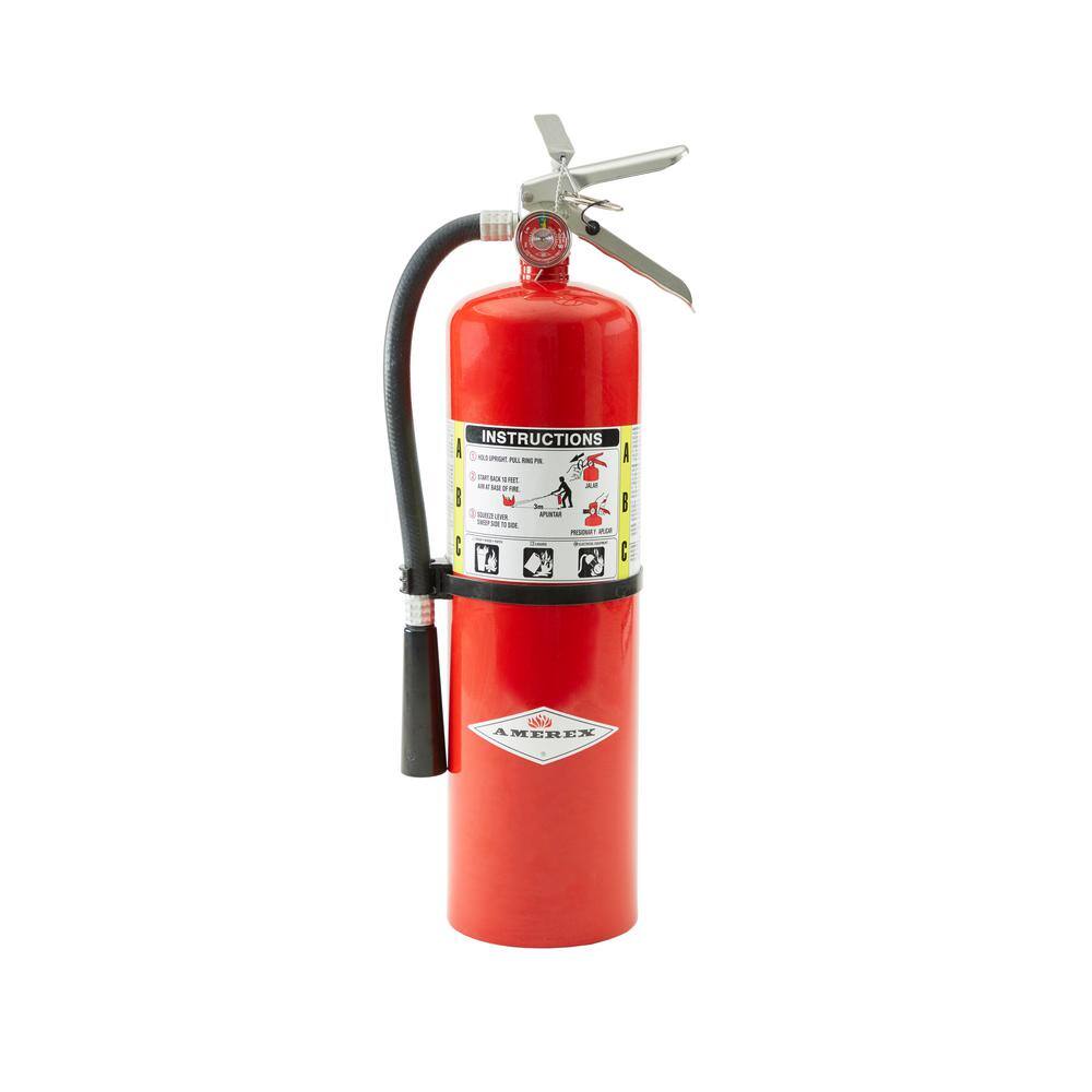 AMEREX B456 4-A 80-B C 10 lbs. ABC Dry Chemical Fire Extinguisher4