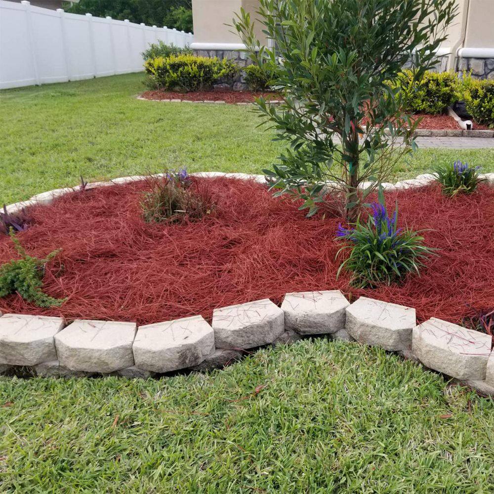 ATENGNES YD240874 Natural Longleaf Pine Straw Roll for Landscaping Covers Up to 125 sq. ft.2