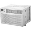 Amana AMAP061CW 6,000 BTU 115V Window Air Conditioner Cools 250 Sq. Ft. with Remote Control, Sleep Mode and Auto-Restart in White