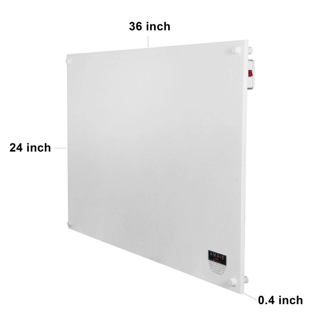 Amaze- Heater AH600USMX Amaze 2047 BTU Maxi Electric Wall Convection Room Heater1