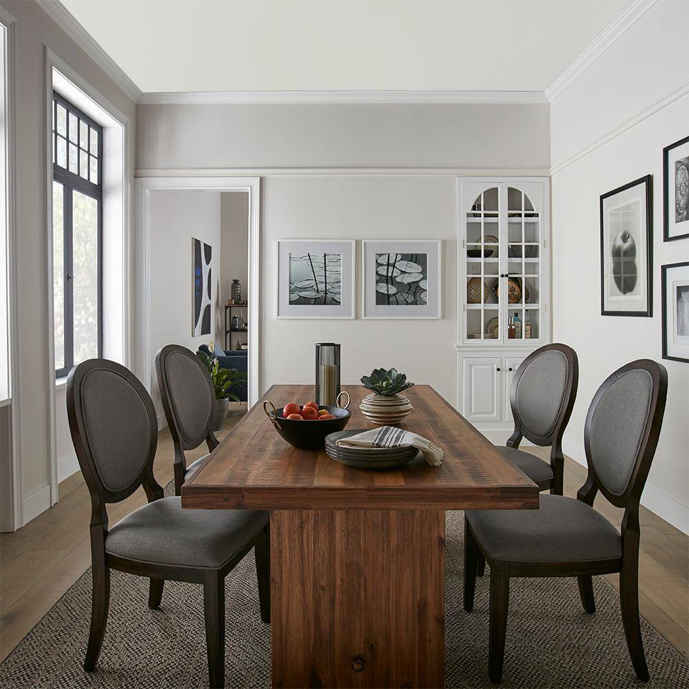BEHR MARQUEE 145801 1 gal. White Ceiling Flat Interior Paint & Primer4