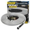 Bionic Steel 1584 5/8 in. Dia. x 100 ft. Heavy-Duty Stainless Steel Garden Hose