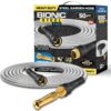 Bionic Steel 2428 Pro 5/8 in. x 50 ft. Heavy-Duty Stainless Steel Garden Hose with Brass Fitting