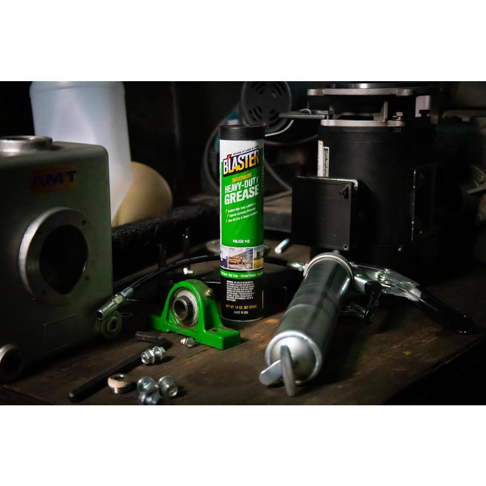 Blaster GR-14C-HDG 14 oz. Maximum Heavy-Duty Grease Cartridge for Grease Gun (Pack of 20)2
