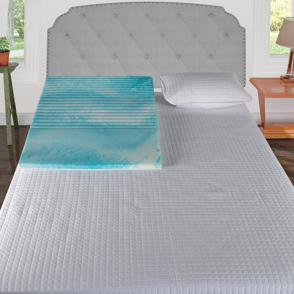 Boyd Sleep AMZBB002WPL Cooling Gel Memory Foam Body Wedge Pillow with Gradual Incline - Ergonomic Sleep Support2