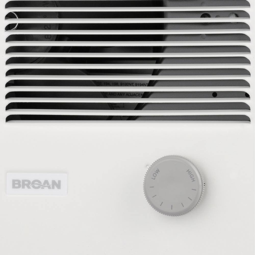 Broan-NuTone 198 16-13 32 in. x 20-19 64 in. 4,000-Watt High-Capacity Wall Heater in White1