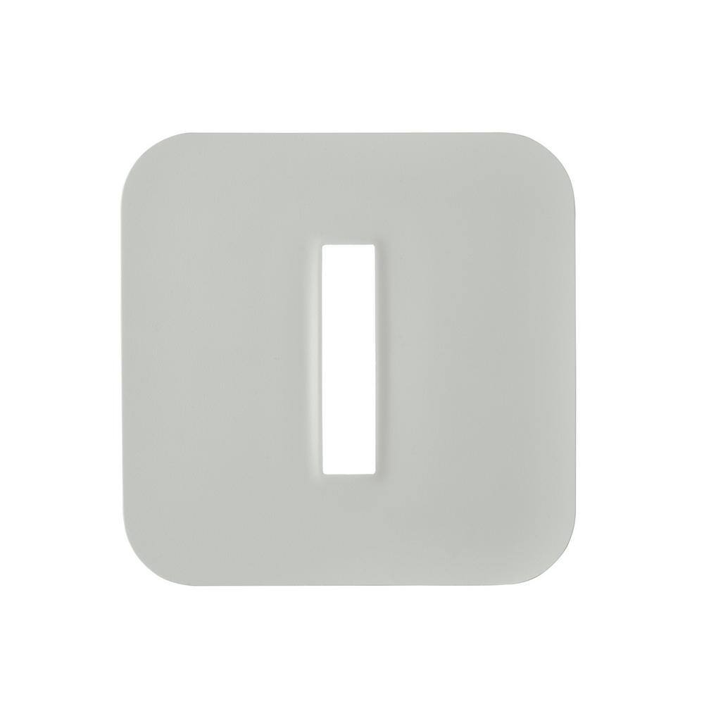 Broan-NuTone AER80LK Roomside Series 80 CFM 0.7 Sone Ceiling Mount Bathroom Exhaust Fan Roomside Installation LED Light ENERGY STAR4