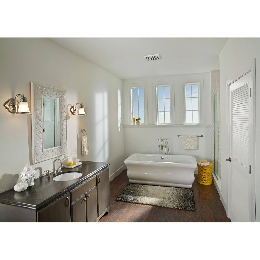 Broan-NuTone PEN811 Flex Series 80-110 Selectable CFM, Room Side Installation, Bathroom Ceiling Exhaust Fan,1 1.5-Sone, Energy Star2